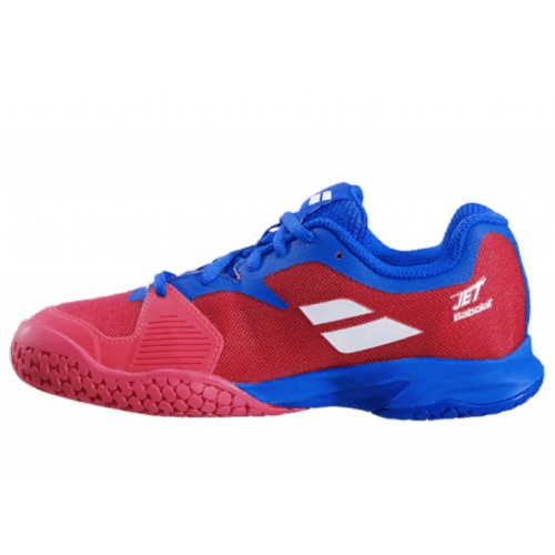 Детские теннисные кроссовки Babolat Jet All Court (Red/Blue)