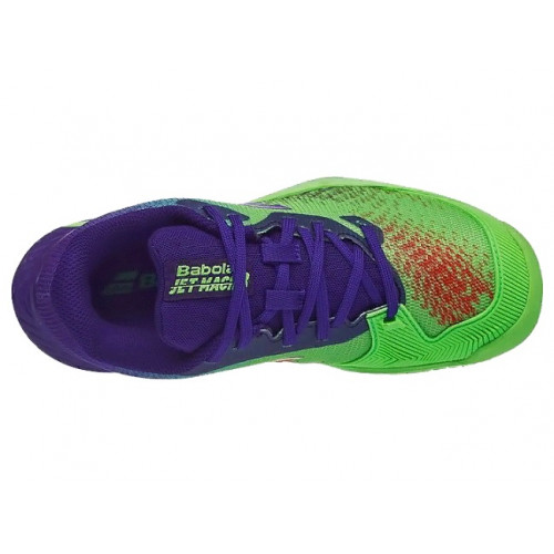 Детские теннисные кроссовки Babolat Jet Mach III All Court (Green)