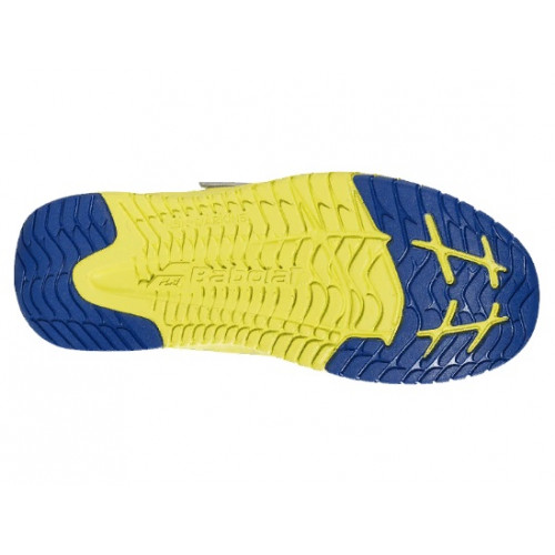 Детские теннисные кроссовки Babolat Pulsion All Court Kid (Blue/Yellow)