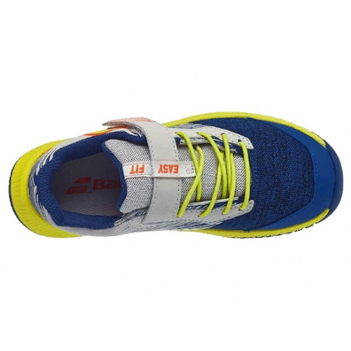 Детские теннисные кроссовки Babolat Pulsion All Court Kid (Blue/Yellow)