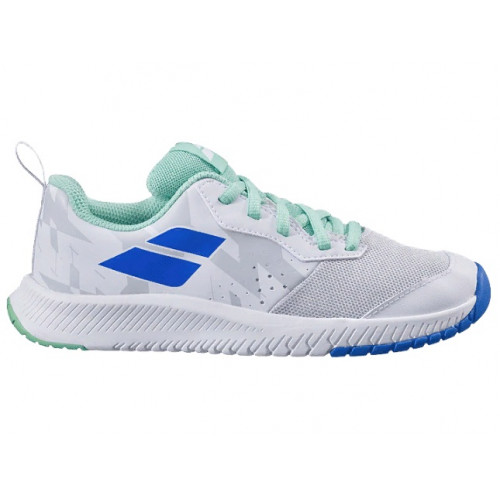 Детские теннисные кроссовки Babolat Pulsion All Court (White/Green)