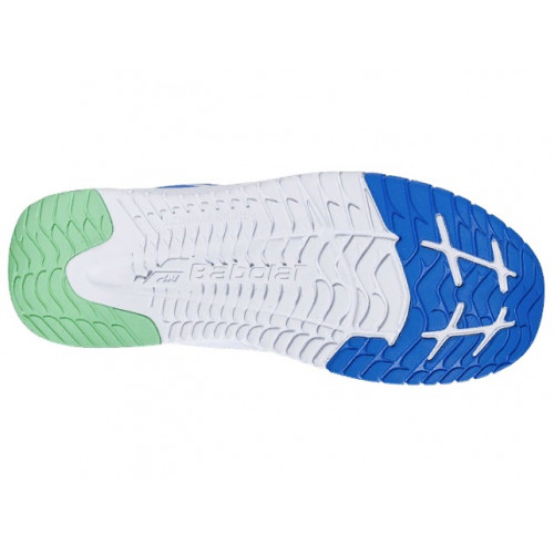 Детские теннисные кроссовки Babolat Pulsion All Court (White/Green)