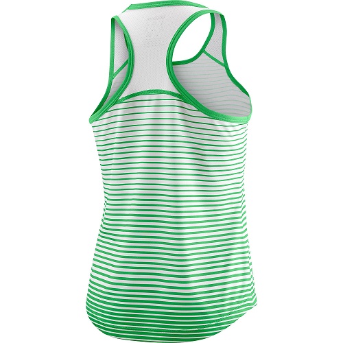 Майка Wilson Team Striped Tank (Toucan/White) детская для большого тенниса