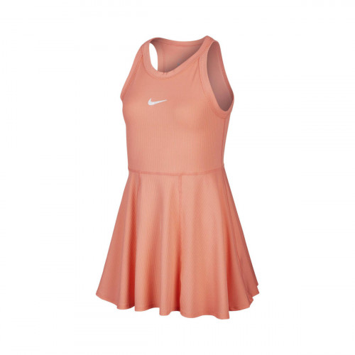 Платье Nike Court Dri-FIT (Coral) детское для большого тенниса