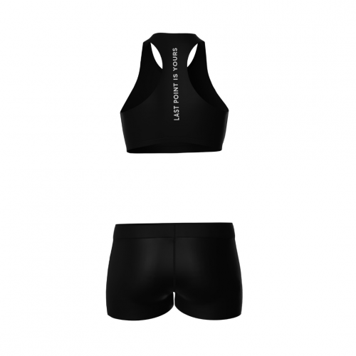 Платье 7/6 Ana Dress (Black/White) для большого тенниса  