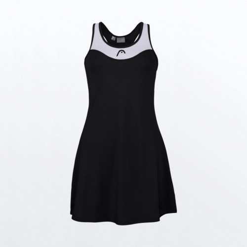 Платье Head Diana Dress (Black/White) для большого тенниса