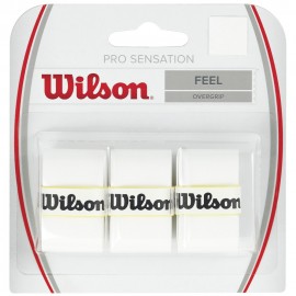 Теннисная намотка Wilson Pro Overgrip Sensation White