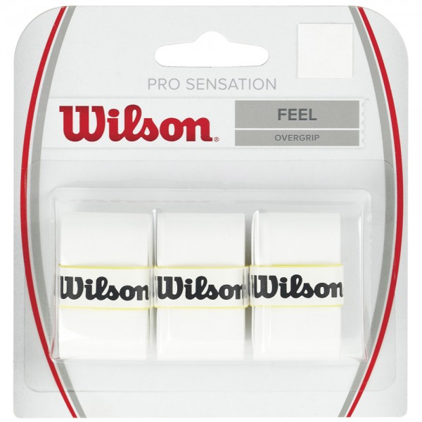 Теннисная намотка Wilson Pro Overgrip Sensation White