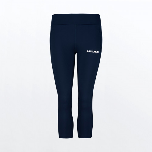 Женские леггинсы Head Perfomance 3/4 Tights (Blue) для большого тенниса