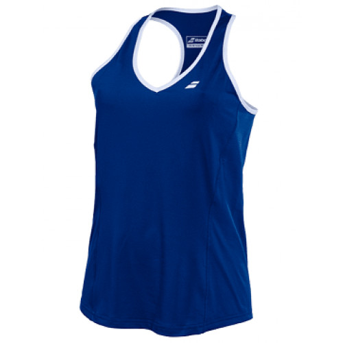 Женский топ Babolat Core Crop (Dark Blue) для большого тенниса