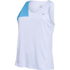 Женский топ Babolat Perf (White/Blue) для большого тенниса