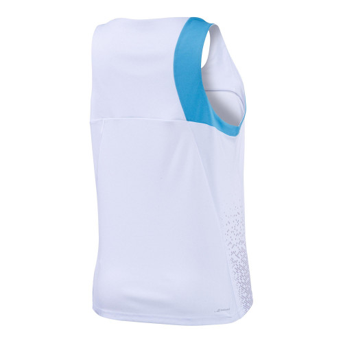 Женский топ Babolat Perf (White/Blue) для большого тенниса