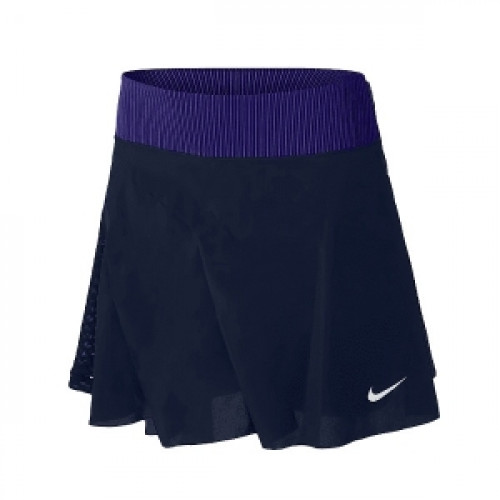 Женская юбка Nike Court Dri-FIT Advantage Slam (Dark Blue) для большого тенниса