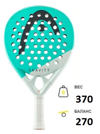 Ракетка для падел Head Graviry L 2024